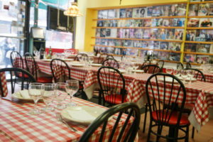 La Mela Main Restaurant Tables